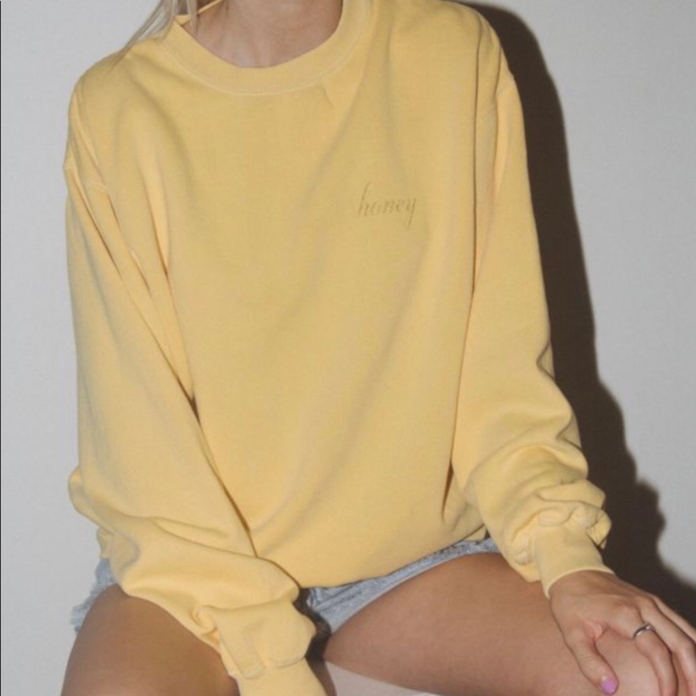Brandy Melville Honey Sweatshirt